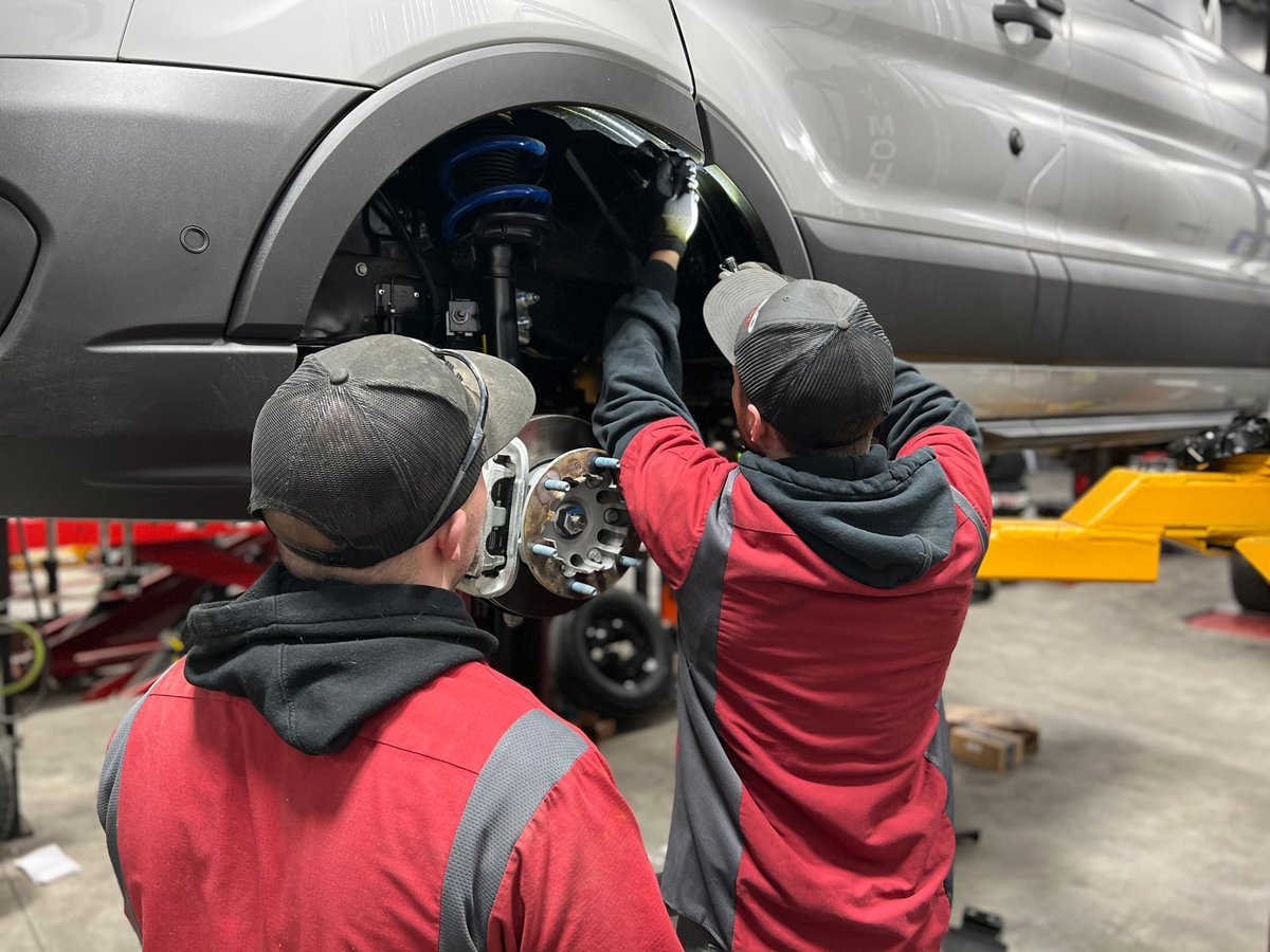 Brake rotor and pad service
