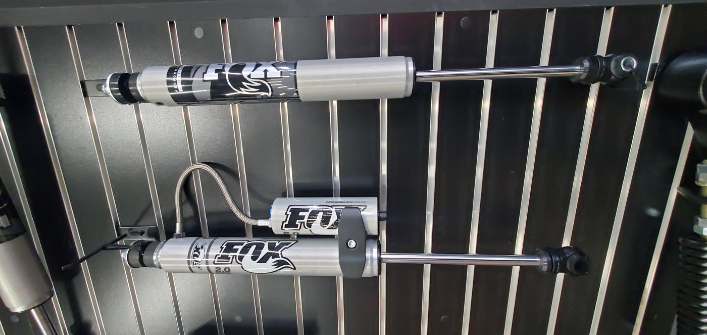 Suspension component detail